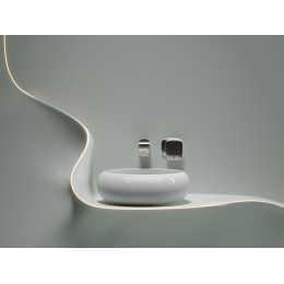 Умывальник чаша накладная круглая Element 360x360x120мм