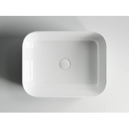 Умывальник чаша накладная прямоугольная Element 500x390x130мм