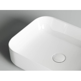 Умывальник чаша накладная прямоугольная Element 500x390x130мм