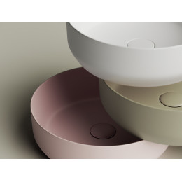 Умывальник чаша накладная круглая Element 390x390x120мм