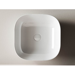 Умывальник чаша накладная квадратная Element 425x425x145мм