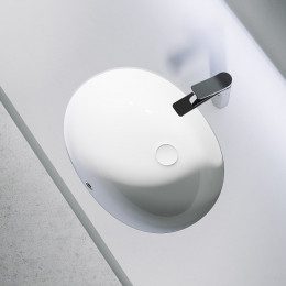 Раковина встраиваемая под столешницу Element 520*380*150 мм, с крепежом и шаблоном для установки,  CN6076