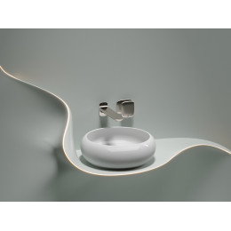 Умывальник чаша накладная круглая Element 360x360x120мм