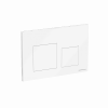Кнопка смыва Balance, клавиши Square, белый глянцевый (CN12-002W)