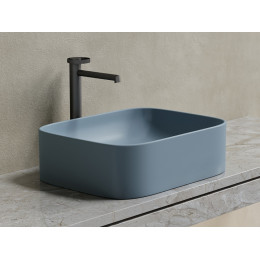 Умывальник чаша накладная прямоугольная (цвет Серо-x