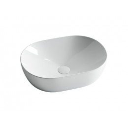 Умывальник чаша накладная овальная Element 480x350x130мм