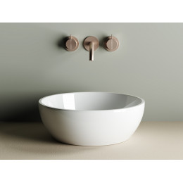 Умывальник чаша накладная круглая Element 410x410x145мм