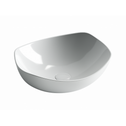 Умывальник чаша накладная овальная Element 420x385x145мм