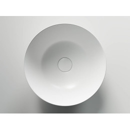 Умывальник чаша накладная круглая (цвет Белый Матовый) Element 358x358x155мм