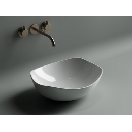 Умывальник чаша накладная овальная Element 420x385x145мм