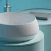 Раковина CERAMICANOVA Maya накладная круглая 400x400x140 белый матовый CN12004MW