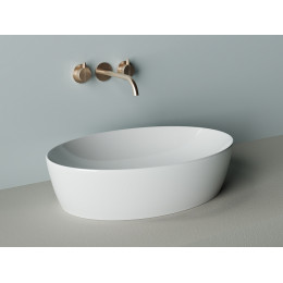 Умывальник чаша накладная овальная Element 610x410x150мм