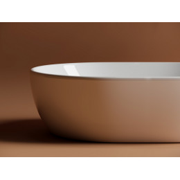 Умывальник чаша накладная овальная Element 480x350x140мм