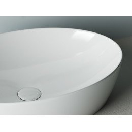 Умывальник чаша накладная овальная Element 610x410x150мм