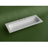 Раковина накладная мебельная CERAMICANOVA Grace прямоугольная 1210x457x137 с тремя отверстиями под смеситель цвет белый CN7024