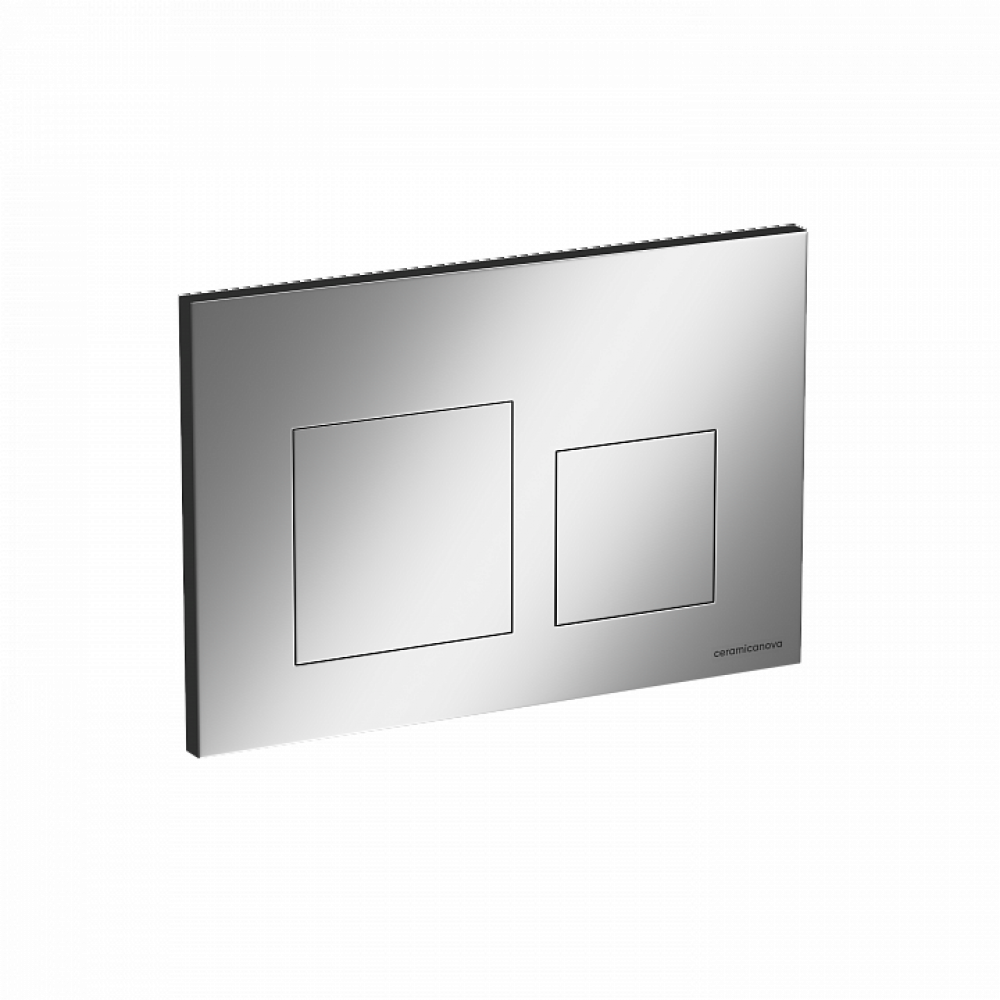 Кнопка смыва Balance, клавиши Square, цвет хром матовый, арт. CN12-002M