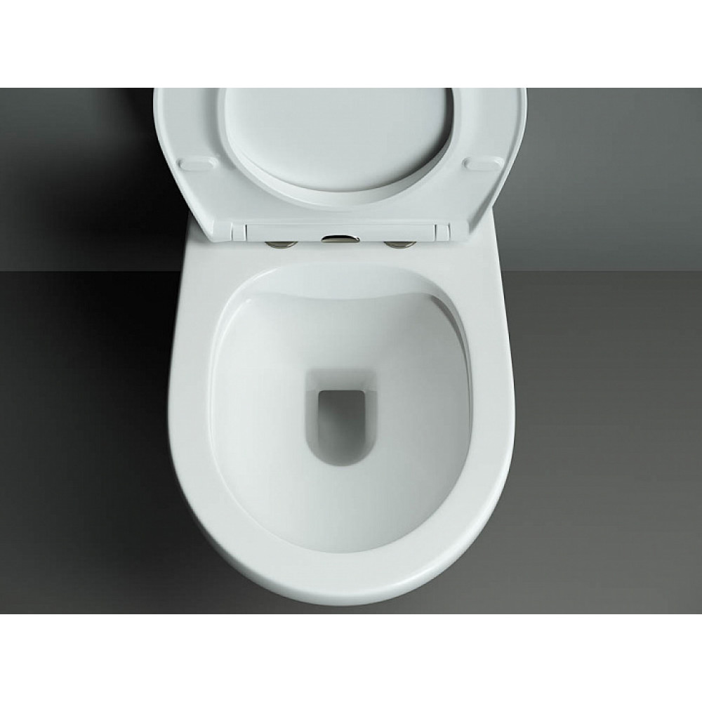 Подвесной унитаз PEARL (безободковый) CN8001