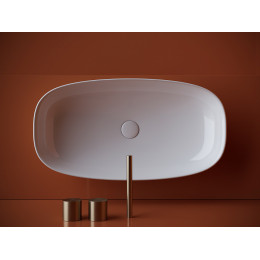 Умывальник чаша накладная овальная Element 700x375x140мм