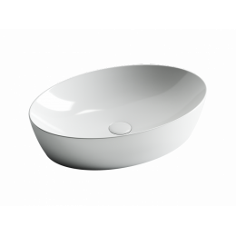 Умывальник чаша накладная овальная Element 610x410x150мм