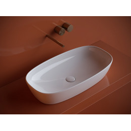 Умывальник чаша накладная овальная Element 700x375x140мм