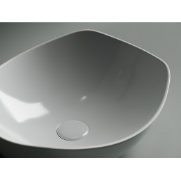 Умывальник чаша накладная овальная Element 420x385x145мм