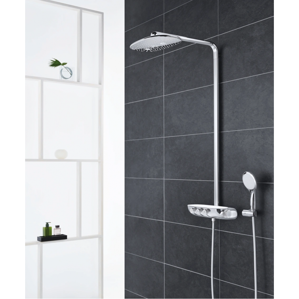 Душевая система GROHE Rainshower System SmartControl 360 DUO с термостатом для душа, хром (26250000)