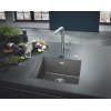 Мойка GROHE K700U с одной чашей, 457 x 406 мм, серый гранит (31653AT0)