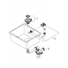 Мойка GROHE K700U с одной чашей, 457 x 406 мм, серый гранит (31653AT0)