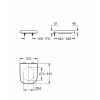 Сиденье для унитаза с микролифтом GROHE Euro Ceramic, альпин-белый (39330002)