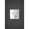 Внешняя часть термостата для ванны и душа GROHE Grohtherm SmartControl на 2 потребителя, хром (29124000)