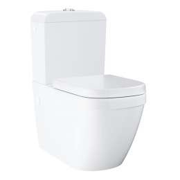 Унитаз напольный готовый комплект GROHE Euro Ceramic, альпин-белый (39462000)