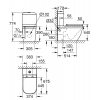 Унитаз напольный готовый комплект GROHE Euro Ceramic, альпин-белый (39462000)