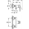 Смеситель для душа Grohe BauEdge 23635001, хром