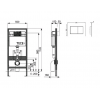 Инсталляция, TECE, TECEbase 2.0, хром кнопка