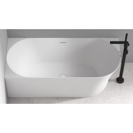 Акриловая ванна ABBER AB9258-1.5 L белая