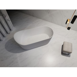 Акриловая ванна ABBER AB9445MW белая матовая