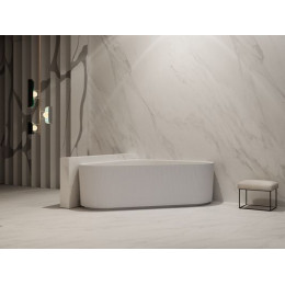 Акриловая ванна ABBER AB9446MW белая матовая