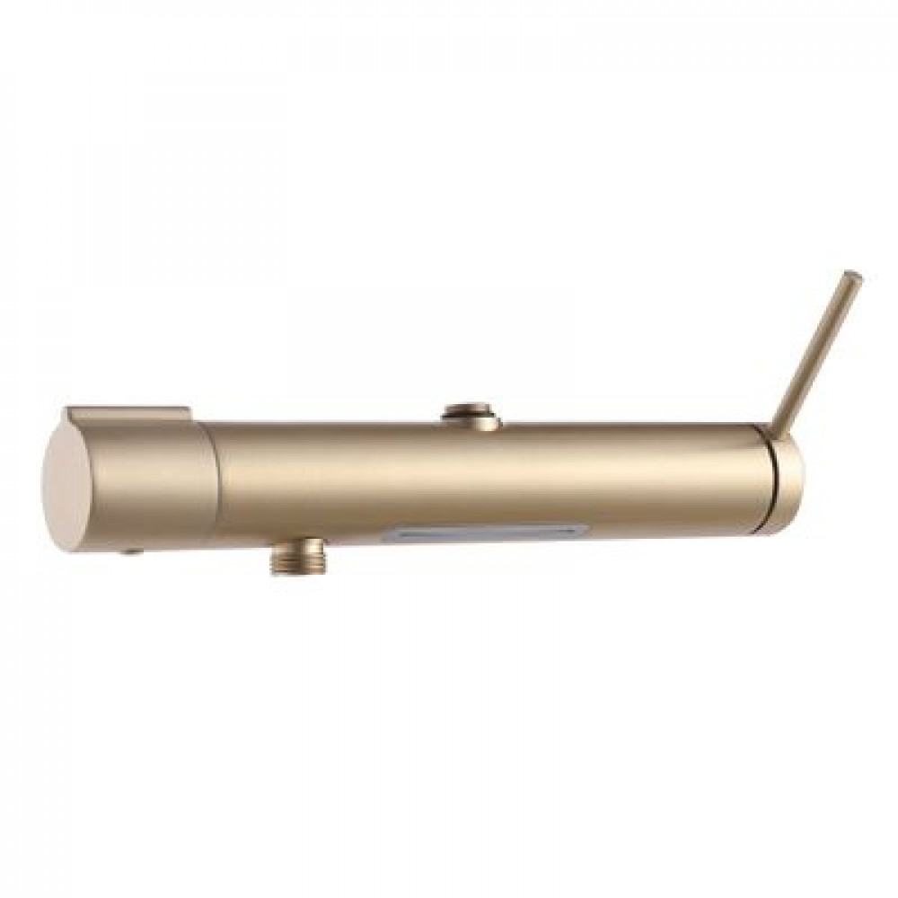 Душевая стойка ABBER Emotion AF8816GL с изливом, золото матовое