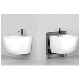 Биде ABBER Rechteck AC1250 подвесное белое