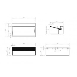 Тумба с раковиной ABBER Stein AS2645-0.8 подвесная, белая матовая