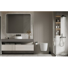 Унитаз ABBER Bequem AC1106P подвесной белый с импульсным смывом