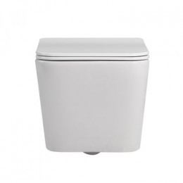 Унитаз ABBER Rechteck AC1201 подвесной белый, безободковый