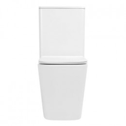 Унитаз ABBER Rechteck AC1210TMW компакт белый матовый, безободковый, смыв торнадо