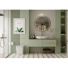 Унитаз ABBER Rechteck AC1211 приставной белый, безободковый