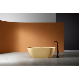 Ванна из искусственного камня ABBER Frankfurt AM9941MS песочная матовая