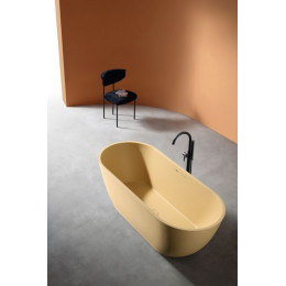 Ванна из искусственного камня ABBER Frankfurt AM9941MS песочная матовая