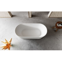 Ванна из искусственного камня ABBER Stein AS9601MS песочная матовая