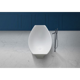 Ванна из искусственного камня ABBER Stein AS9610 белая матовая