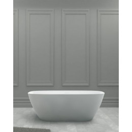 Ванна из искусственного камня ABBER Stein AS9612-1.7 белая матовая