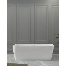 Ванна из искусственного камня ABBER Stein AS9616 белая матовая